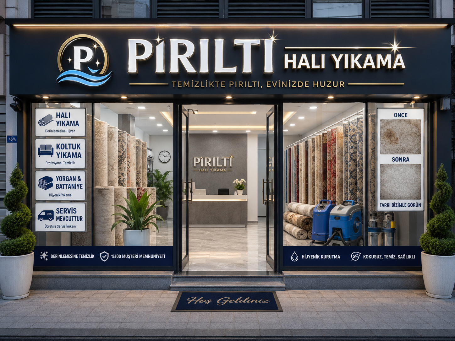 Pırıltı Halı Yıkama sektör vitrini