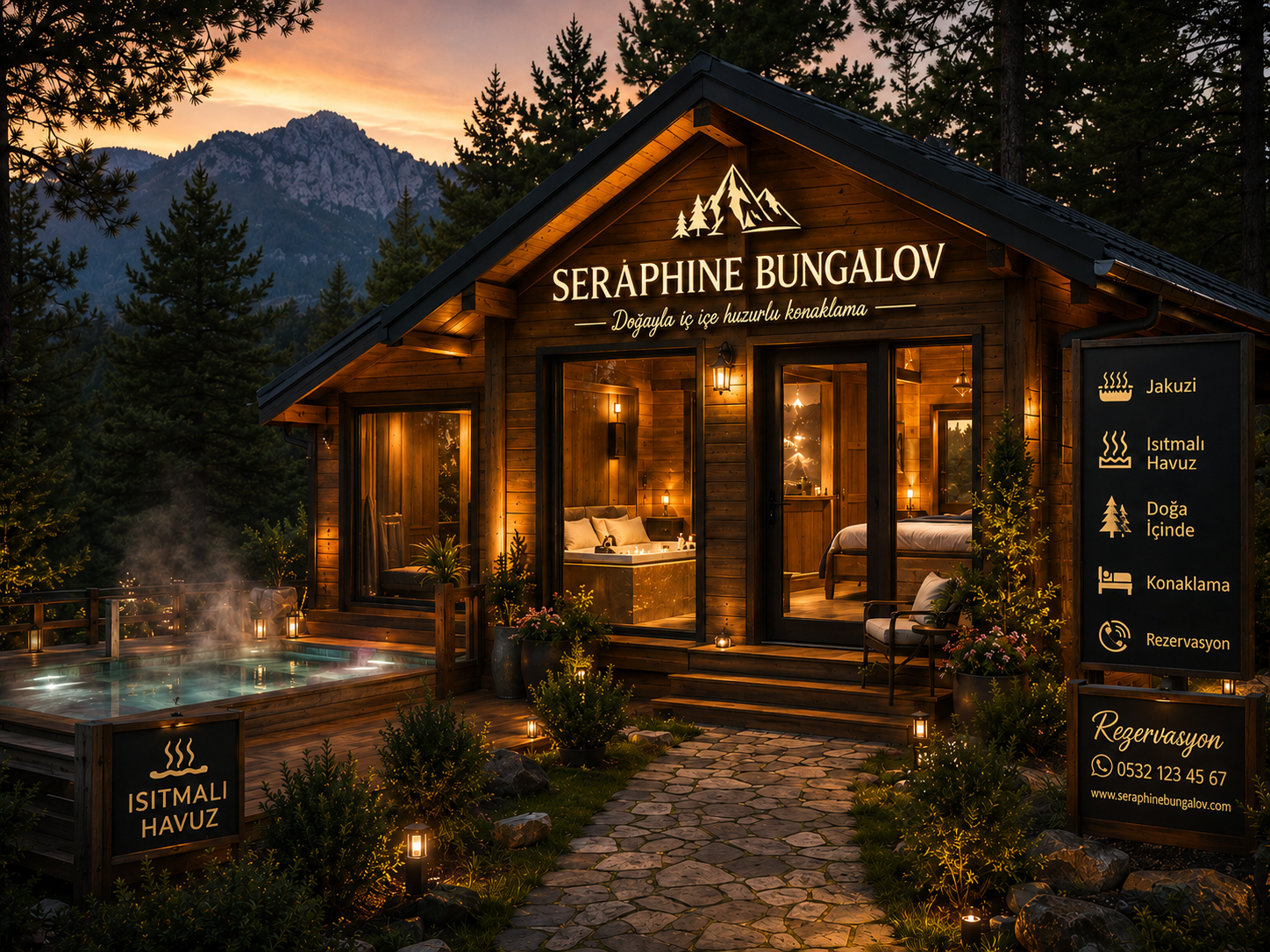 Sapanca Seraphine Bungalov yeni vitrin